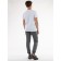 Sports pants for ISEE boys, height 134-140 cm, dark gray color