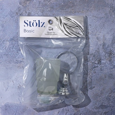A glass of a glass matte Stolz Stölz "charm", with a holder-5