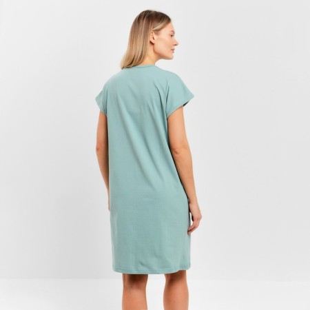 Homemade Women Wake Up dress, mint color, size 50-6