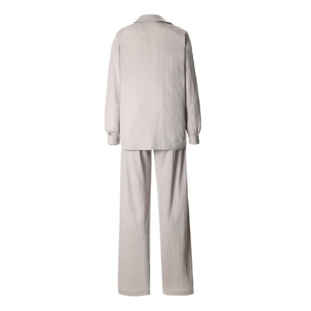 Комплект женский (рубашка, брюки, топ) KAFTAN "Base" р. 50, серый-15