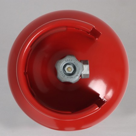 Bullpoint Propan, 12 l, with a valve, empty, GOST 15860-84, NZGA-2