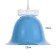 Lamp "Mickey" E27 40W Blue White 23x23x19-119cm BayerLux