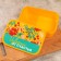 Lunch-Box rectangular "Flower with happiness", 1200 ml