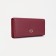 Women's wallet on a magnet, burgundy color