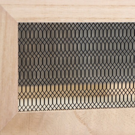 Italy, 32 × 22 × 14 cm storage basket, light wood color-3