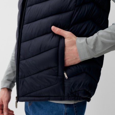 Male vest with lightning Mist, r.52, blue-3