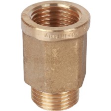 Удлинитель STOUT SFT-0054-001212, 1/2"x1/2", внутренняя/наружная резьба, шестигранный