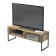 Tumba for TV Chicago 118x35x45 cm, oak craf gold, black