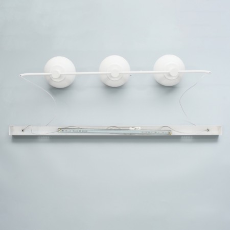 Schenon lamp 3xg9 with white-gold 86x16x25.5-125 cm-11