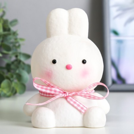 Night "Bunny" LED 1W from 3XAG10 batteries is white-pink 7.4x9.2x12.5 cm Risalux