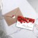 Invitation in the craft envelope for the wedding "Red Roses", 10 x 15 cm