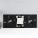 Photo frame in 8 photos 10x15 cm "roses" black 65.5x31 cm