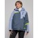 Ski jacket female winter, size 58, purple color