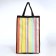 Folding bag on Velcro, 2 wheels, colorful color