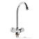 Kitchen mixer "TsS-SM" EM902043, two-wound, on a nut, round pour, chrome