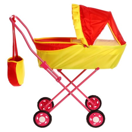 Puppet stroller No. 2, red-yellow color-1
