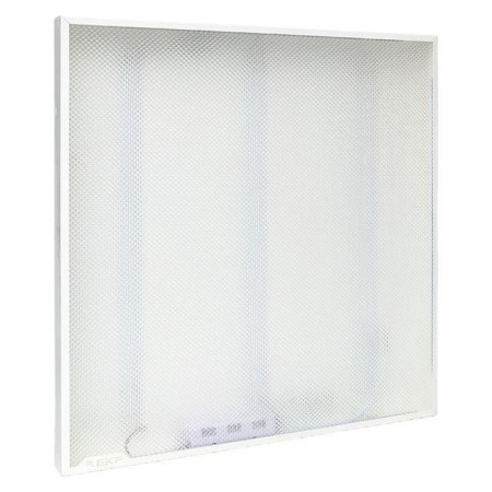 LED LED EKF, Dvo-1001 30W, 6500K, IP40, 595x595x40 mm, prism, panel