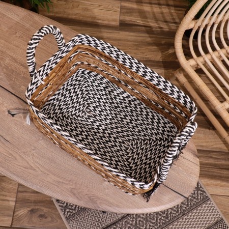 Wicker basket 40x25x30 cm-3