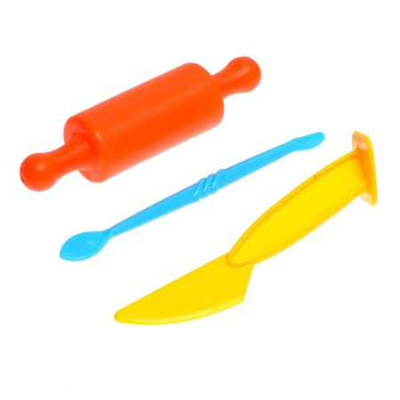 Set for playing with plasticine "Funny New Year", in the package-4