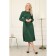 Women's dress, size 48, green color