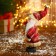 Santa Claus "in a red checkered fur coat with a bag" 14 cm