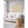 Decorative panel with photo printing "Festive fox", horizontal, size 100x150 cm
