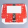 Folding box "Retro Post", 20 x 12 x 4 cm, new year
