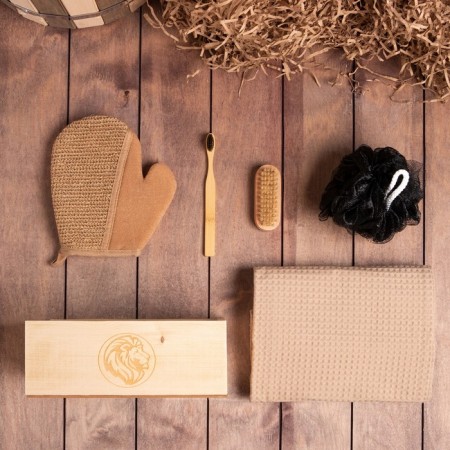 Set of Gift Ethel "Best Dad", towel and accessories-1