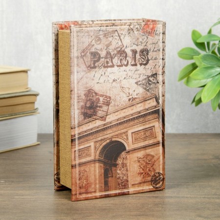 Safe Brush Tree leatherette "Triumphal arch" 17x11x5 cm-4