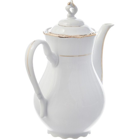 Constance coffee pot, decor "Golden thread, gold layer", 1.2 liters-1
