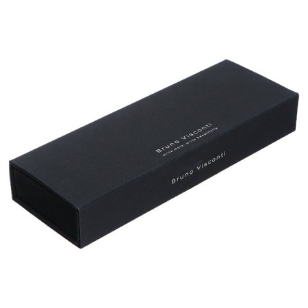 Switching handle, 1.0 mm, BrunovisConti verona, blue rod, metal case Soft Touch Black, in an eco -leather case-4