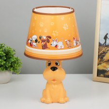 Bobik table lamp E14 15W orange 18x18x32 cm Risalux