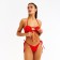 Separate swimsuit minku, red color, rr 48