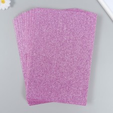 Glitter felt 20x30 cm 2 mm, pink