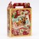 Gift box New Year's capital 17 x 7 x 25.5 cm