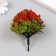 Artificial plant for creativity plastic "Fiery tree" 9 cm