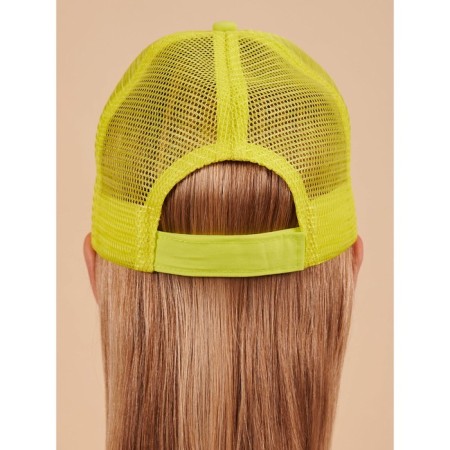 Children's cap, size 51-52, lime color-1