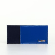 Cartholder, blue color