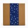 Box a gift New Year's folding "snowflakes", embossing, 20 x 20 x 8 cm, New Year