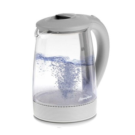 Electric kettle "Matryona" MA-009, glass, 2 l, 1500 watts, gray