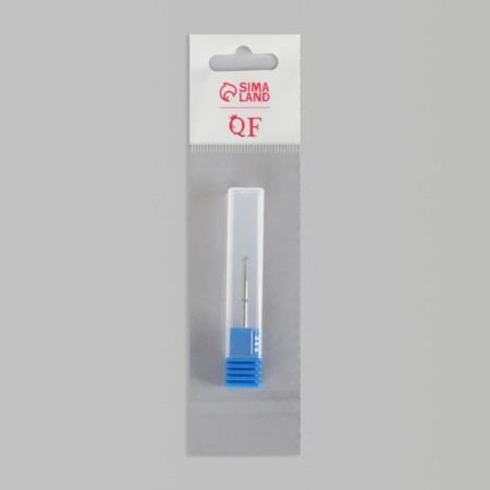 Diamond cutzes for manicure "ball", medium grain, 2.5 mm, in a plastic case-3