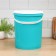 A bucket with a sealed lid plastos, 12 l, color mix