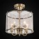 Celra CL408253 "Versailles" 5x60W E14 bronze 37x37x40 cm