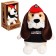 Soft toy "Basset Hound in a baseball cap", 23 cm