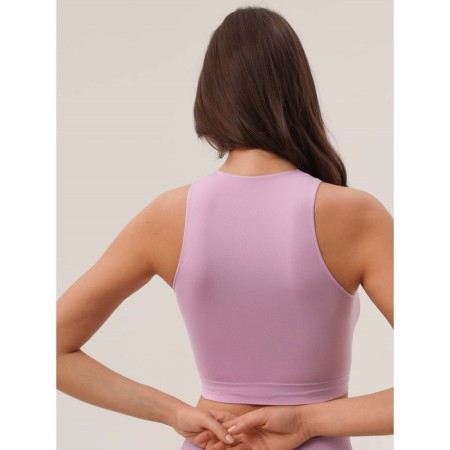 Women's top with a cutter "Halter" Mirey Top Halter Neck, size 44-46, color Lilac-1