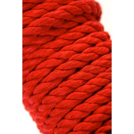 Shibari rope Pecado BDSM, on a coil, cotton, red, 5 m-4