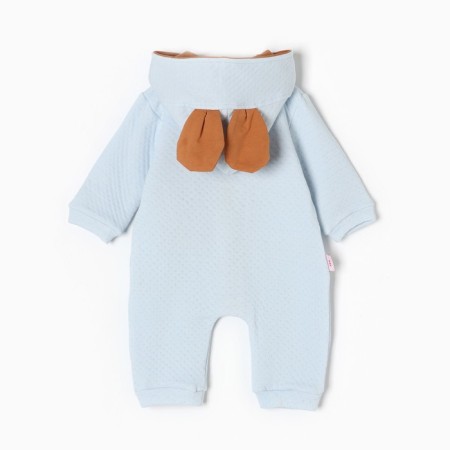 Overalls for the boy, the color is blue, height is 80 cm-4