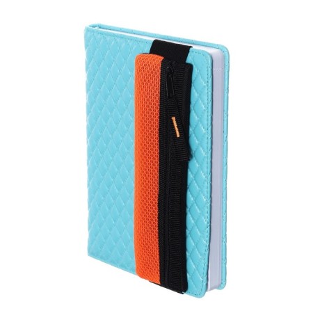 Penal soft, 1 compartment, 60 x 195 mm, flat, PMP 03-73 with a notebook for a notebook, bright orange 57433-5