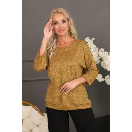 Female jumper, size 46, mustard color-9