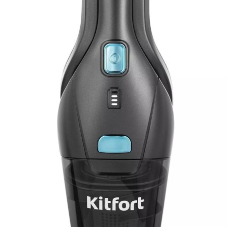 Vacuum cleaner KitFort KT-5161-1, vertical, wireless, 120/60 watts, 0.5 l, dark gray-6